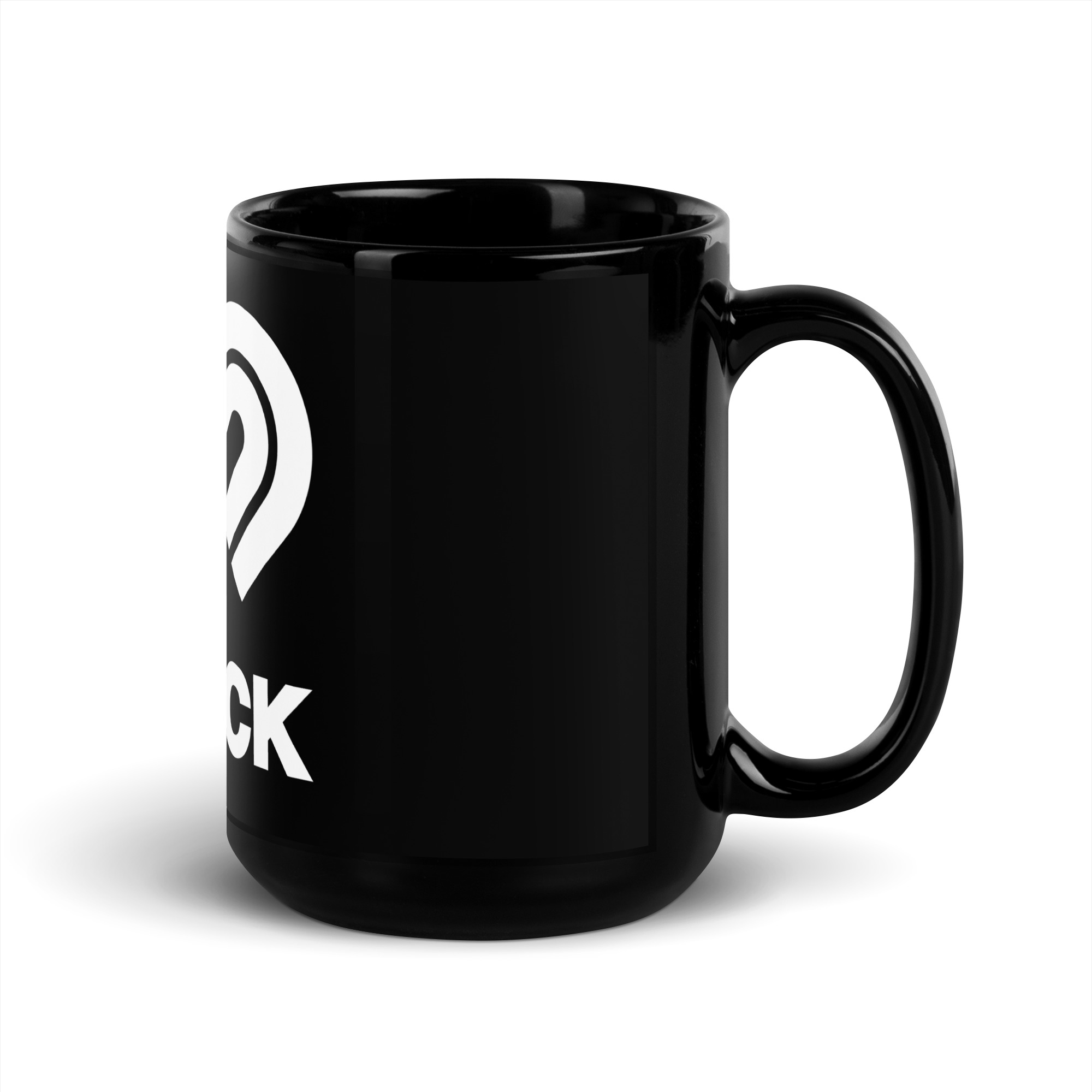 Glossy Mug - Univack Logo (Black)