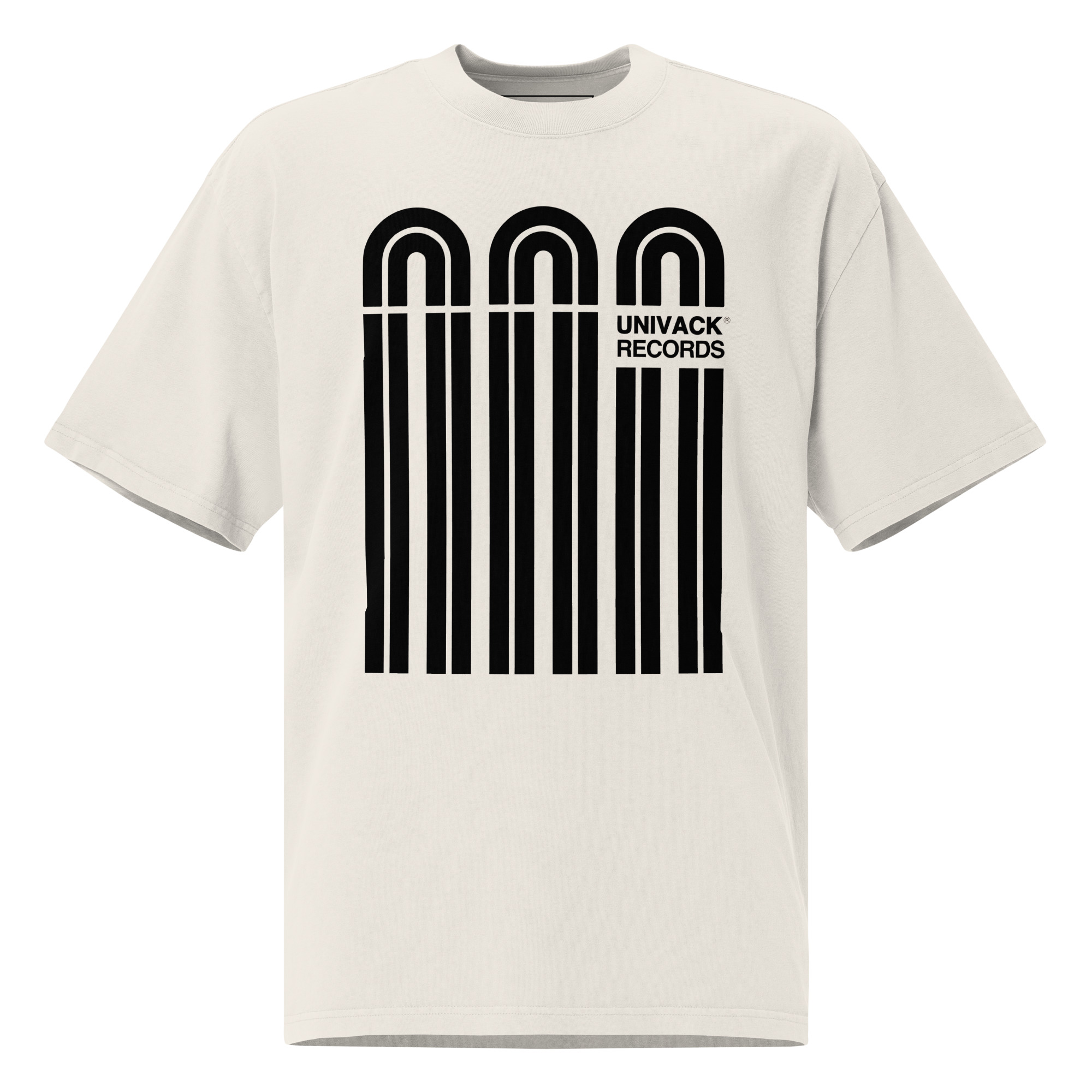 Oversized T-shirt - Univack Exclusive (Faded Bone)