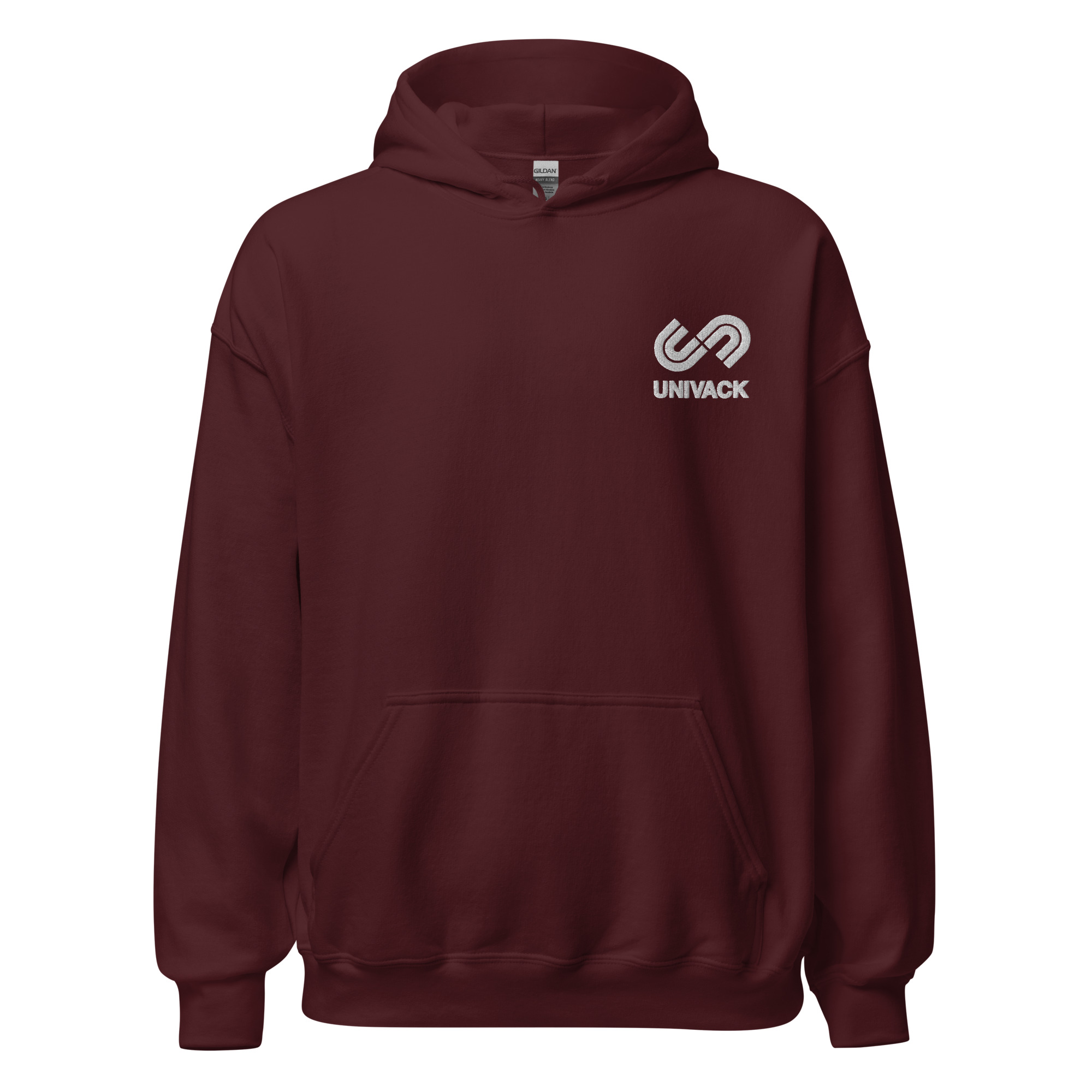 Unisex Hoodie - Univack (Maroon)