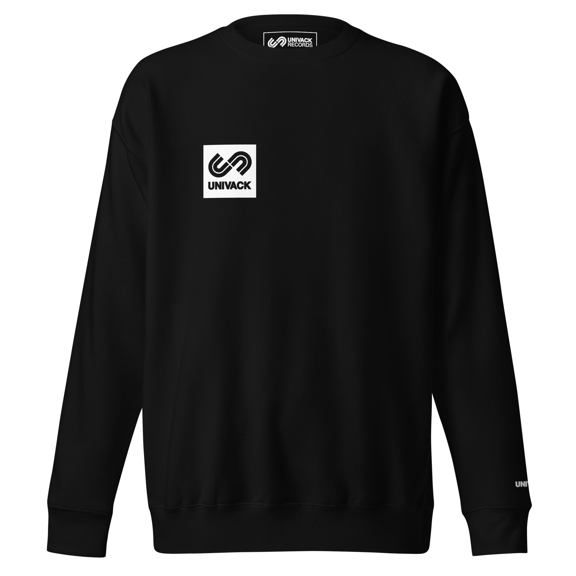 Unisex Track Jacket - Univack (Black)